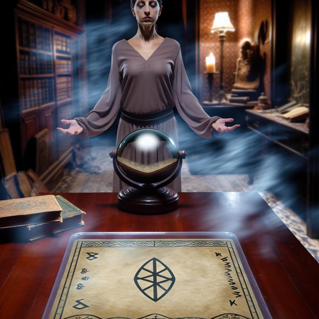 How to develop focus and clarity for scrying.