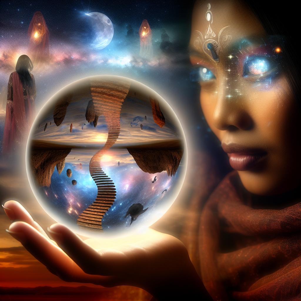 The connection between scrying and dreams.