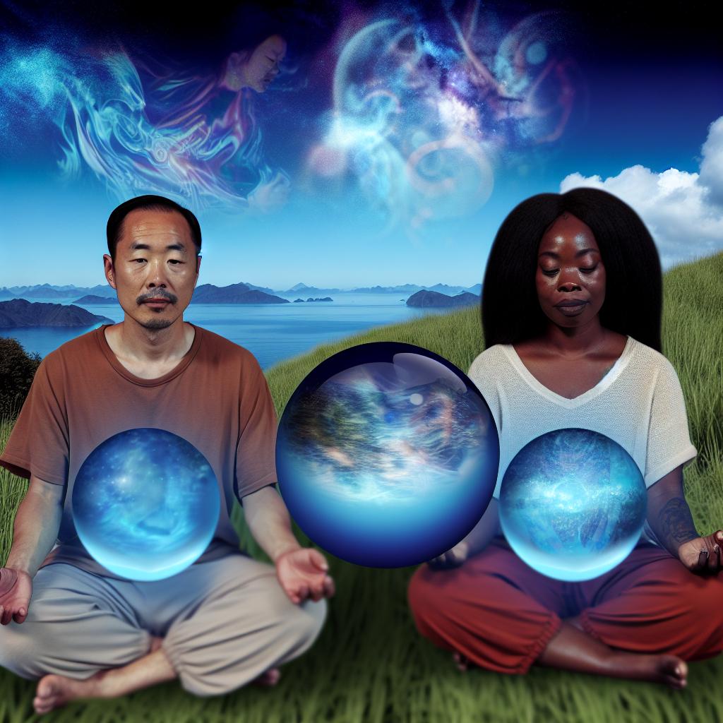 The role of meditation in enhancing scrying abilities.