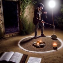 How to cast a protective circle in Wicca.