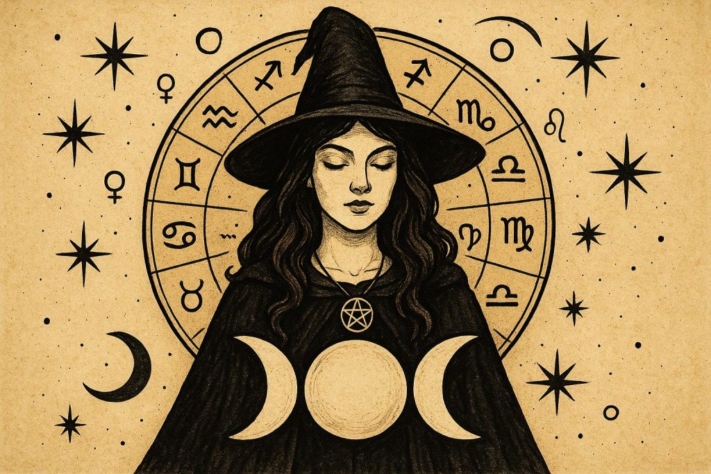 The connection between Wicca and astrology.