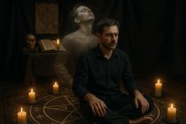 The practice of astral projection in occult traditions.